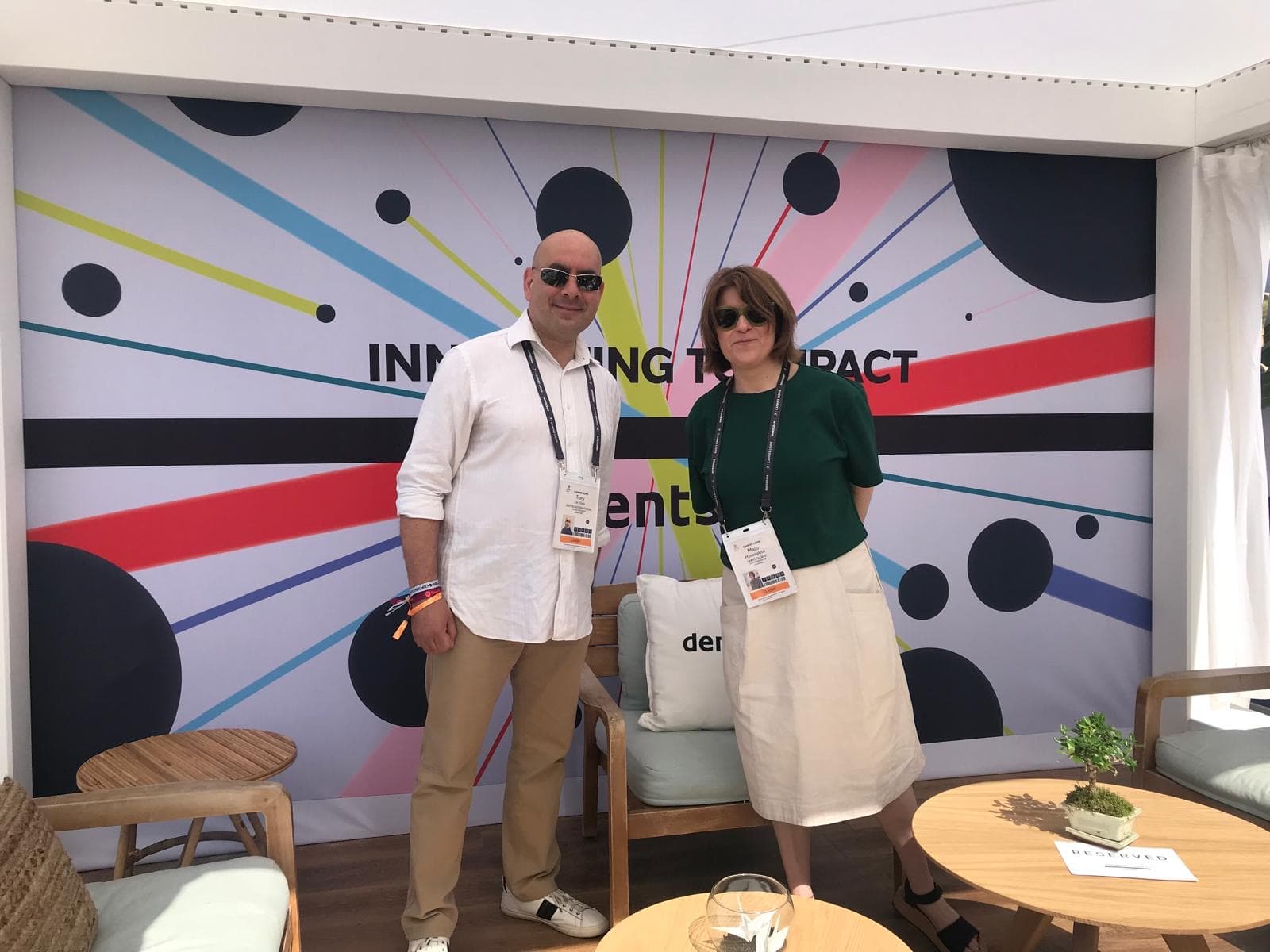 two person in cannes