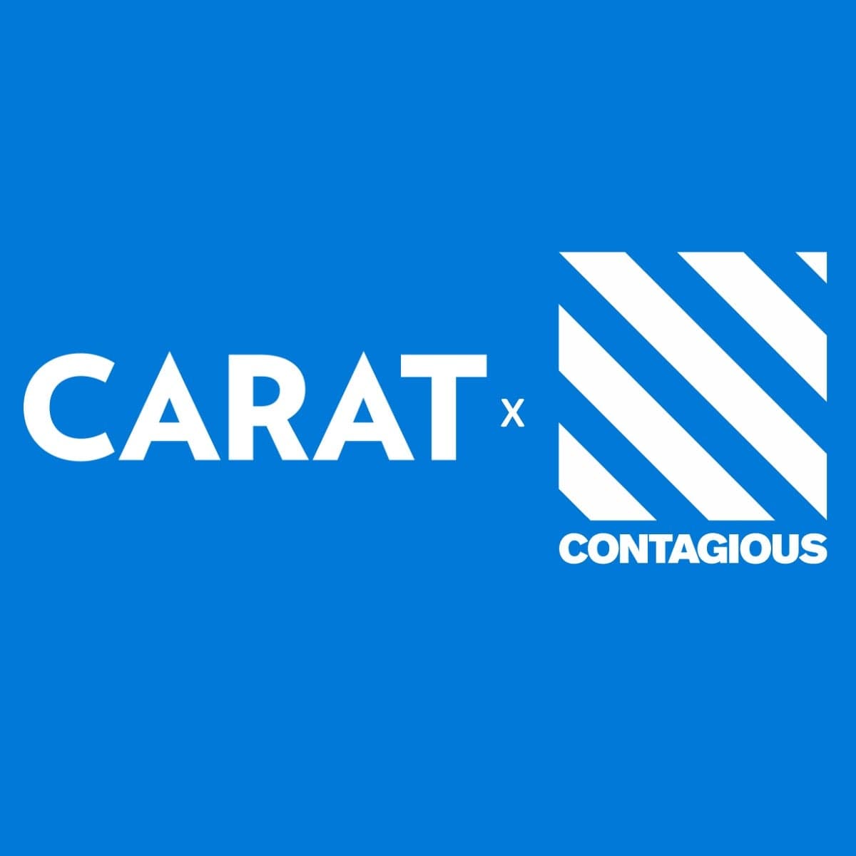 Carat x Contagious Partnership Announcement cover image